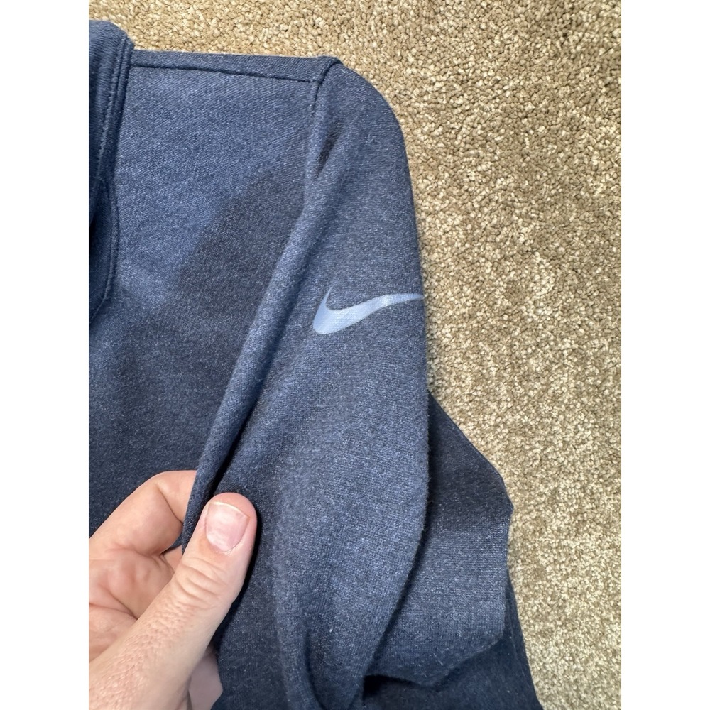 Nike Dri Fit Women's Sweatshirt -  Cowl Neck‎ Pullover Navy Athletic Size XL - Picture 8 of 11